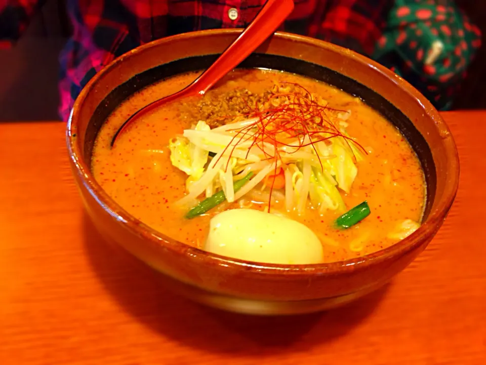 Snapdishの料理写真:北海道味噌辛味噌野菜ラーメン|マサオミ ナカタケさん