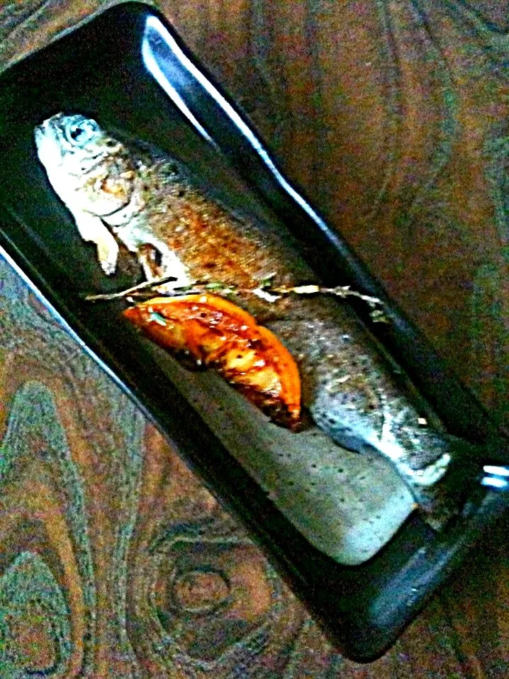 grilled trout|zer0さん