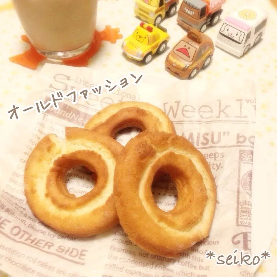 今日のおやつ✨しょうこちゃんのTHE Old fashion Donut♡|*seiko*さん