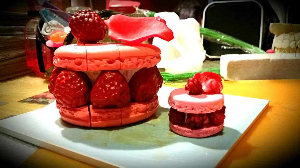 Snapdishの料理写真:'homemade' mini Ispahan|geniepoloさん