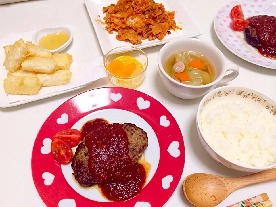 Snapdishの料理写真:今日の晩御飯♪|e☆さん