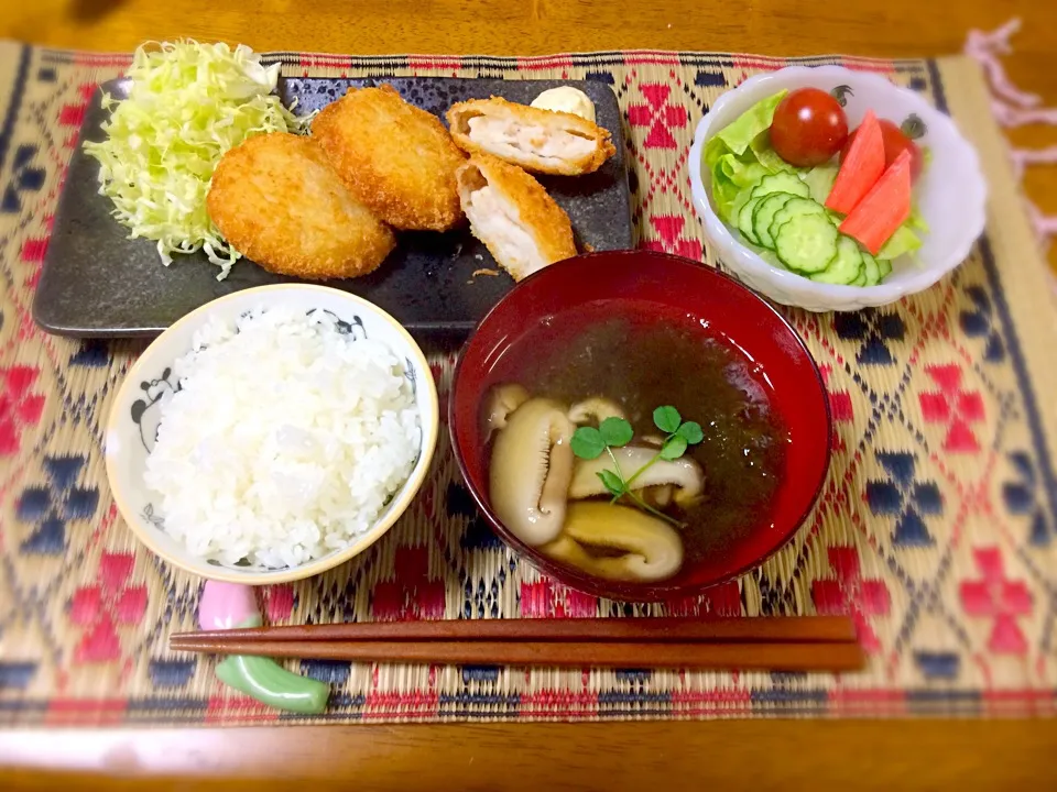 海老カツ晩御飯|Atsukoさん