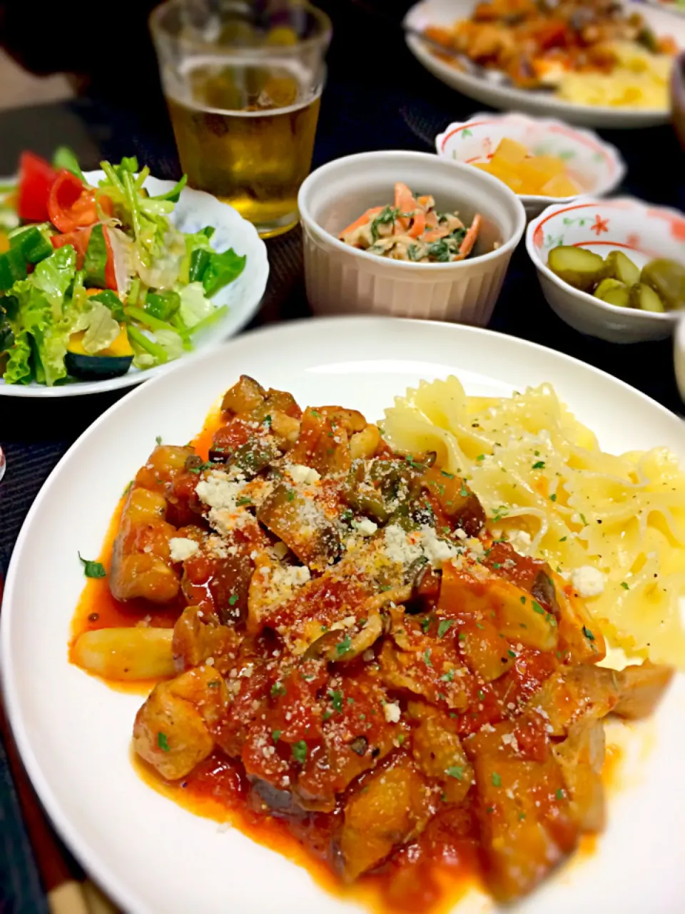 野菜たっぷりチキンのトマト煮(=ﾟωﾟ)ﾉ|桜さん