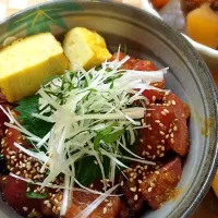 しょうゆ糀でマグロ丼|かわうそくん(^^)さん