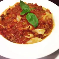 Snapdishの料理写真:Pork & beef bolognese|Brian Churchillさん