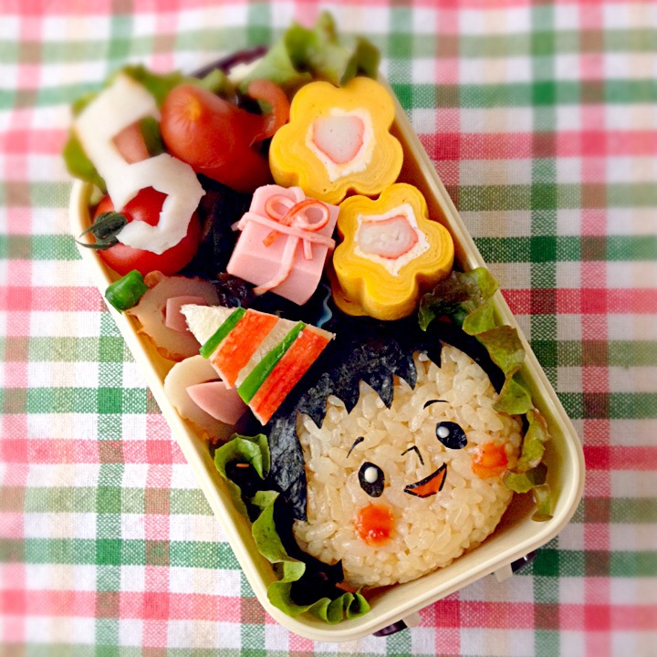 次男お誕生日おめでとう弁当！