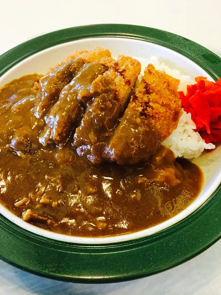 門真運転免許更新センター内食堂 カツカレー|くいちゃんさん