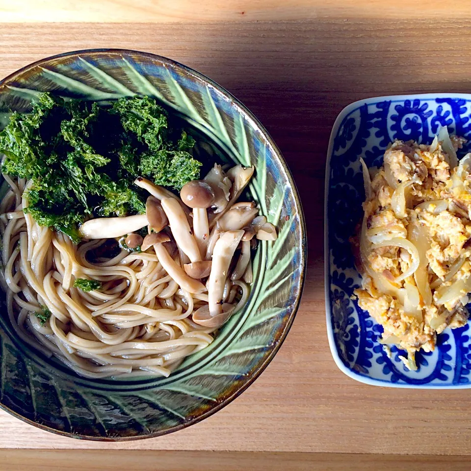 Snapdishの料理写真:沖縄土産のもずくうどん。|yukko7740さん