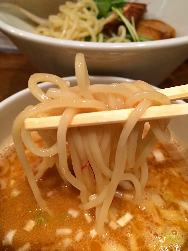 Snapdishの料理写真:海老つけめんの麺|morimi32さん