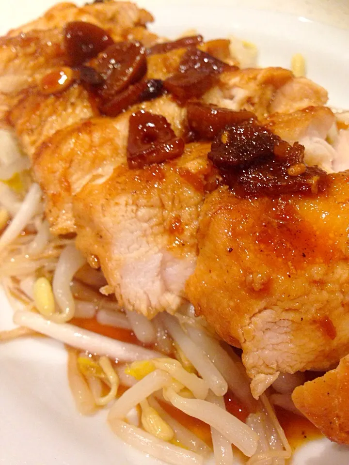 Snapdishの料理写真:garlic and soy chicken|prinkcessさん