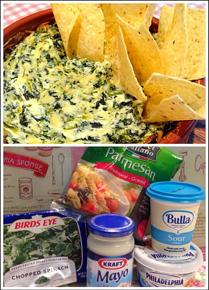 Snapdishの料理写真:Spinach dip II|chef baobao from Singaporeさん