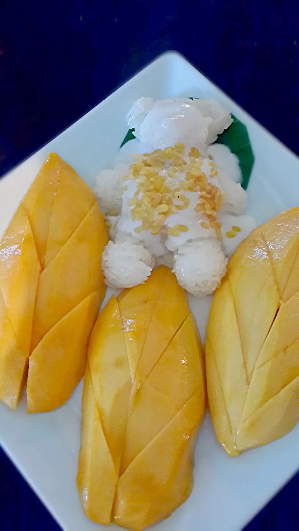 sticky rice with mango|Dreamさん