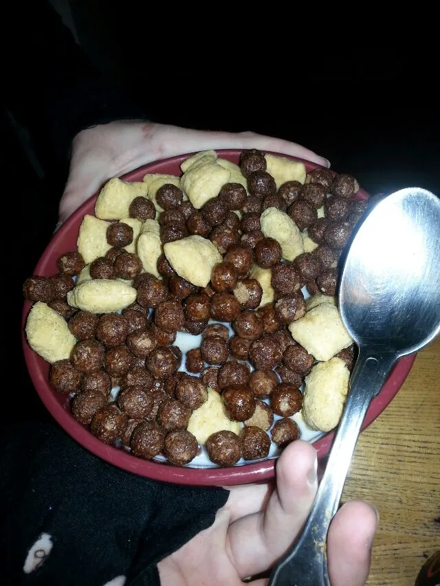 pb puffins and cocoa puffs.|Polly Gelfusoさん