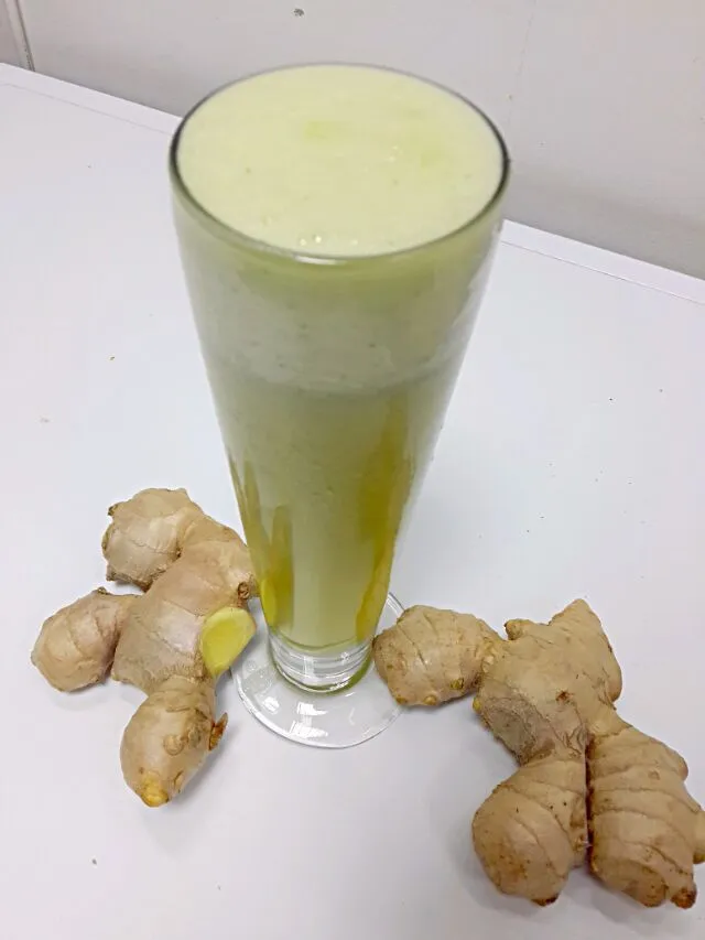 fresh ginger juice|shahereyarさん