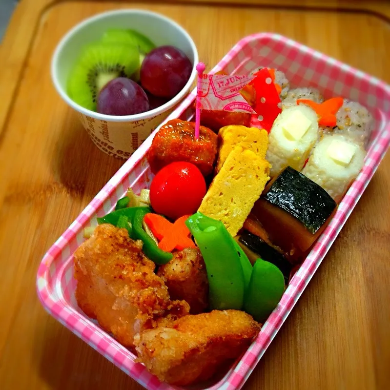 次女の修学旅行のお弁当(^-^)|＊みお＊さん