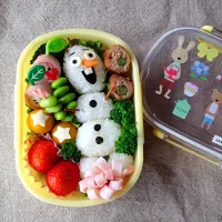 Snapdishの料理写真:❄️オラフのお弁当❄️|kanapinさん