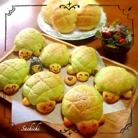 Snapdishの料理写真:カメロンパン🐢🍈🍞