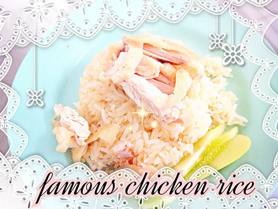 Famous chicken rice at Pratunam,Bangkok|克里斯さん