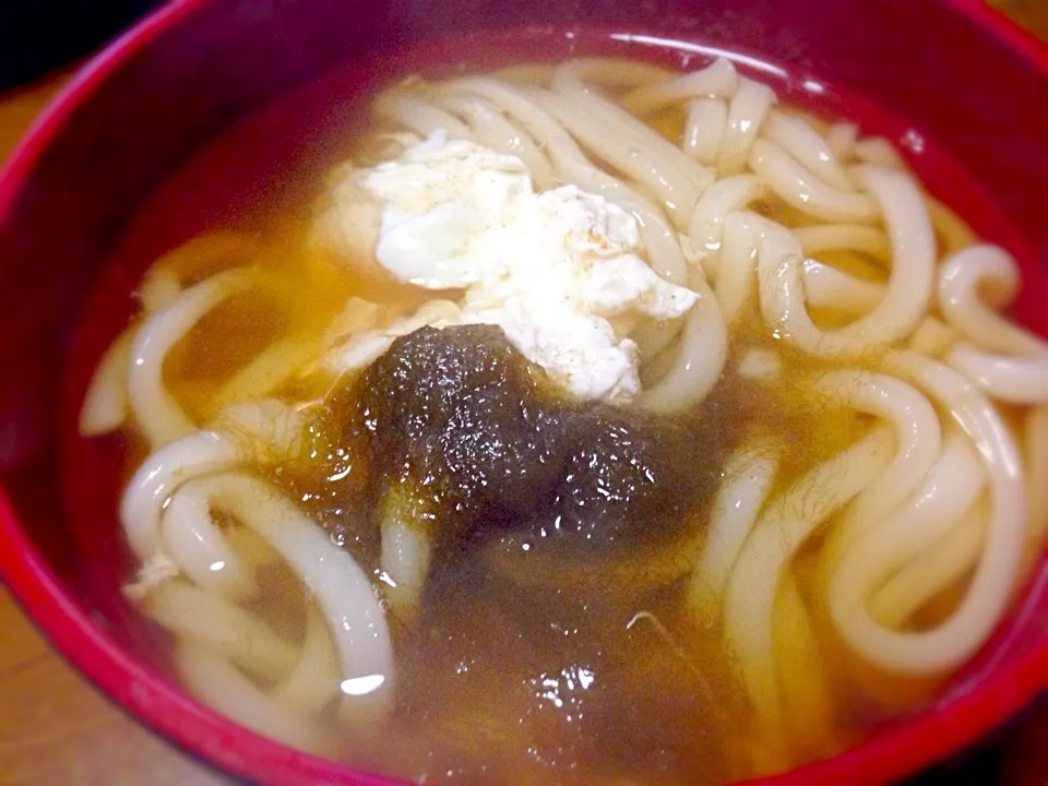 とろろたまごうどん|まからいとさん