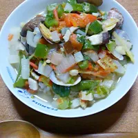 Snapdishの料理写真:タップリ野菜とアサリのスープご飯♪|Sayuri Kannoさん