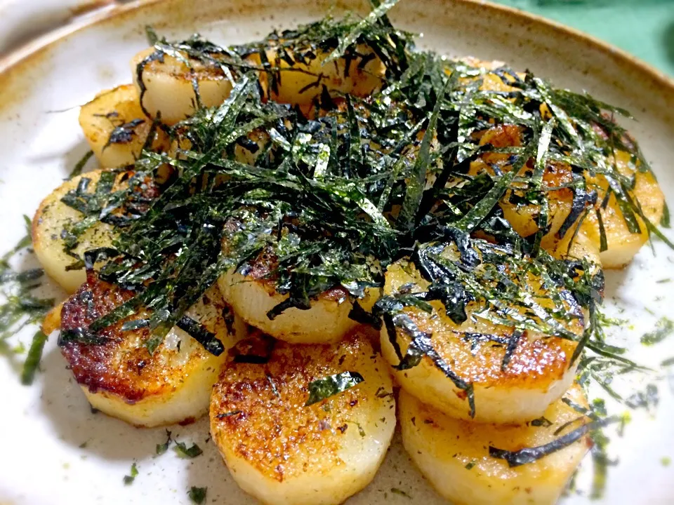 長芋のワサビ醤油照り焼き|ぷっくりんこ💙さん