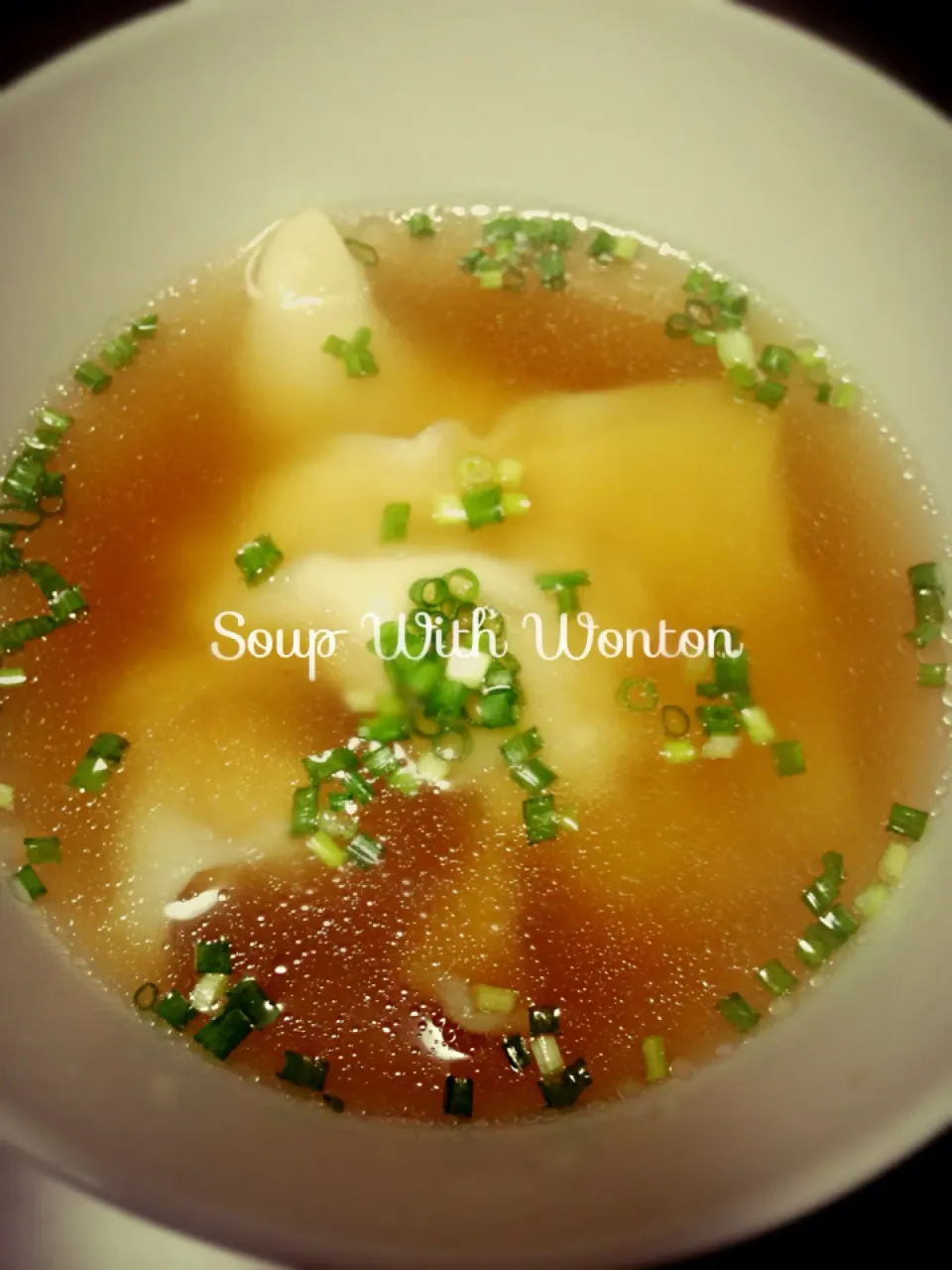 Yumi103さんのワンタンスープ 〜☆ 🌝 Soup With Wonton|thanksanさん