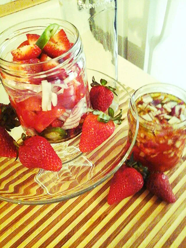 Strawberry tomato salad|A Laverne Andrewsさん