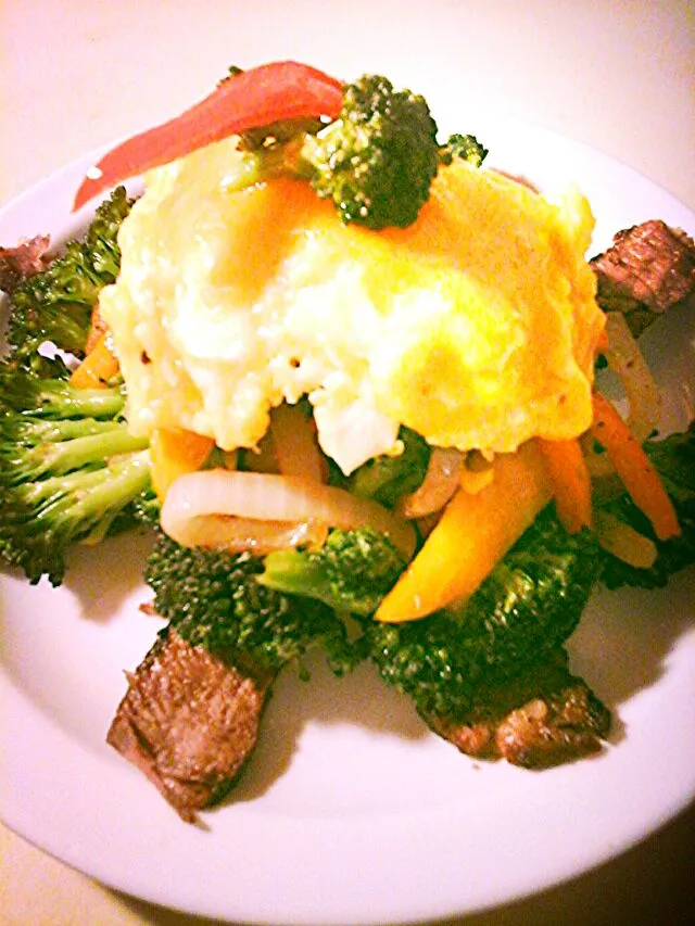 vegetables with cheese egg|A Laverne Andrewsさん