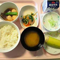 Snapdishの料理写真:病院の朝食|まりもあめさん