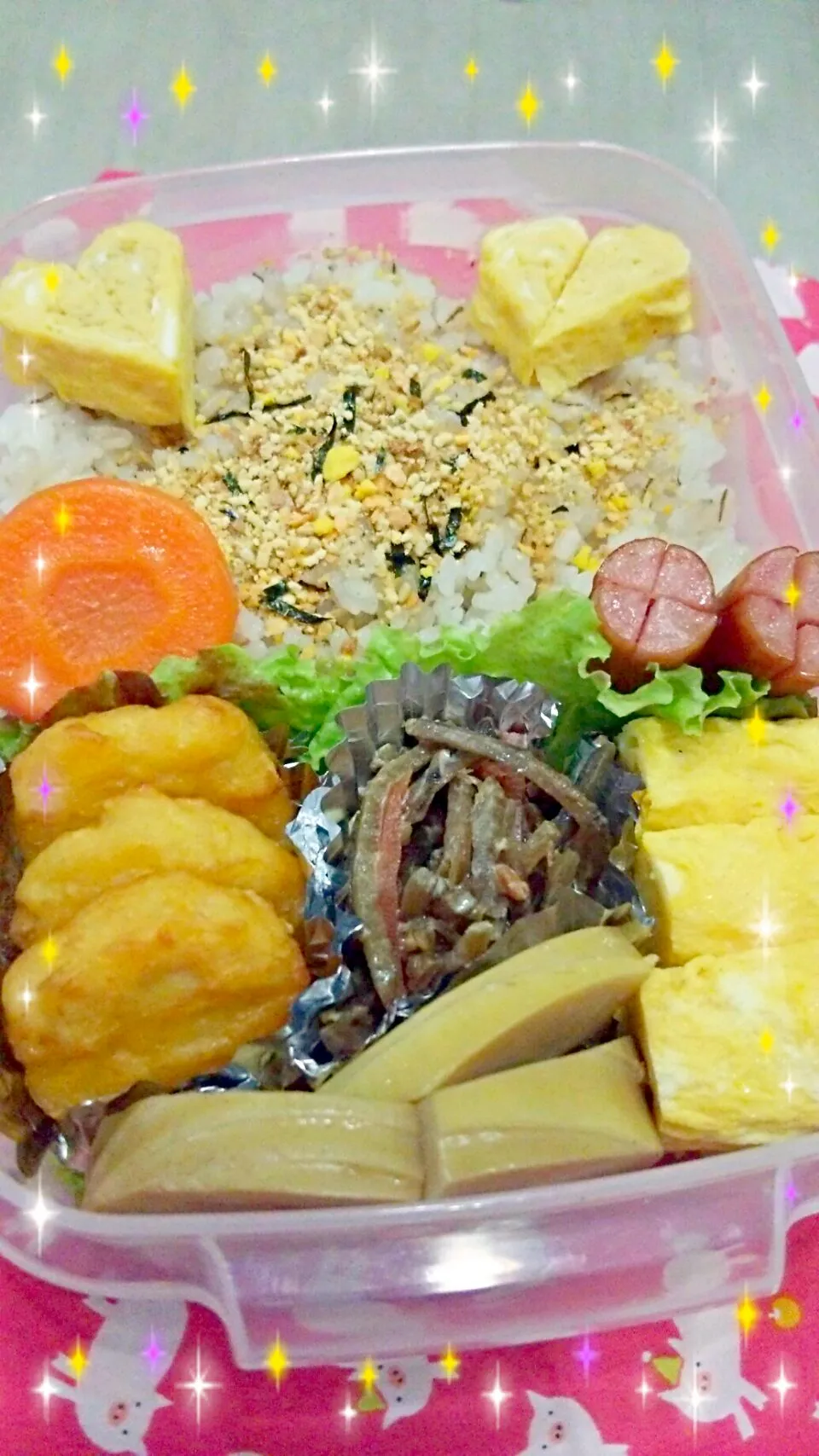 Snapdishの料理写真:旦那はん弁当♡|みっつさん