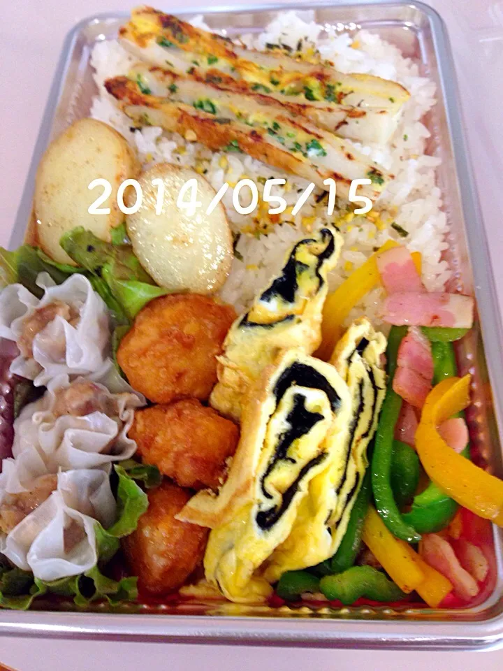 ムスコ弁当 2014・5・15|ローゼルさん