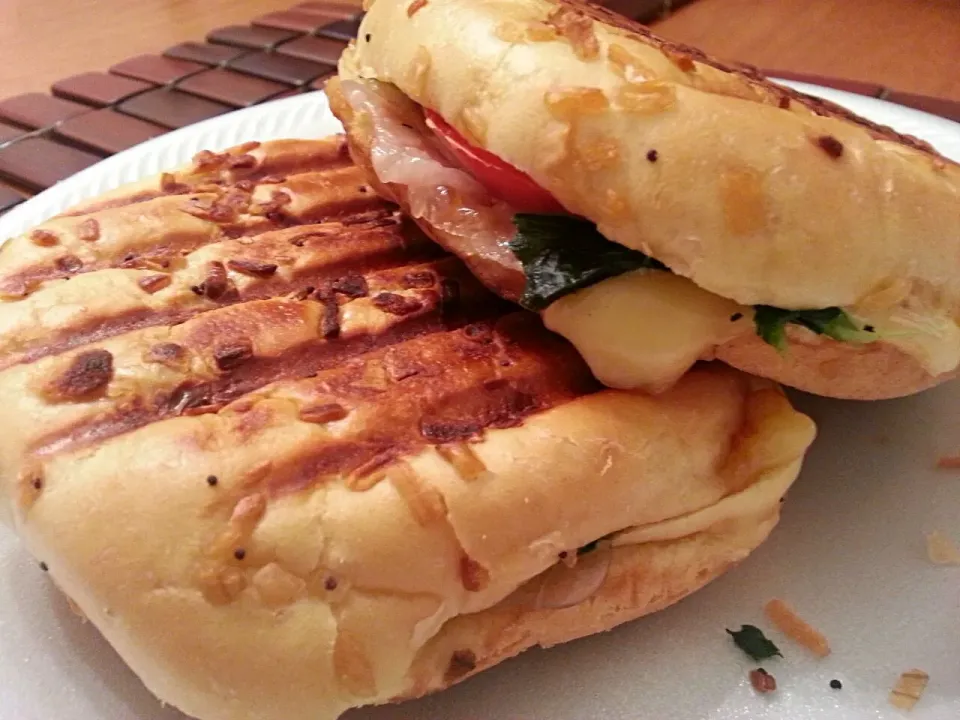 Kale & Gruyere Panini|Melissa Marie Hallさん