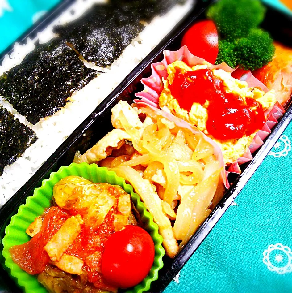 Snapdishの料理写真:5月15日 息子弁当|さとりさん