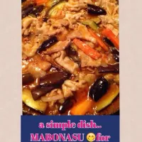 Chinese food MABONASU 😄😋😋|anie hattoriさん