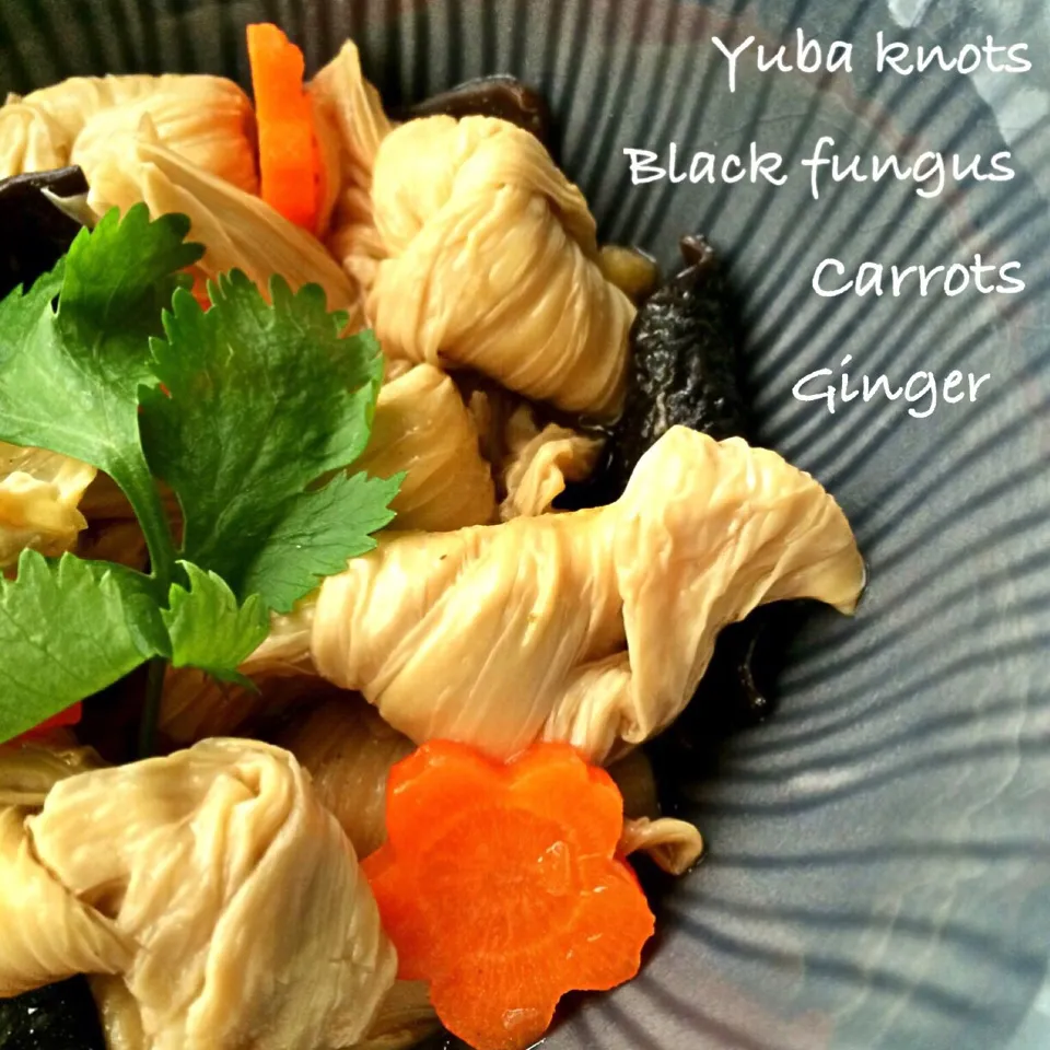 Stir Fried Yuba Knots wt Black Fungus 清炒木耳腐竹結|Seenyee芯亦さん