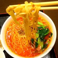 Snapdishの料理写真:坦々麺（辛味増し）|taahさん