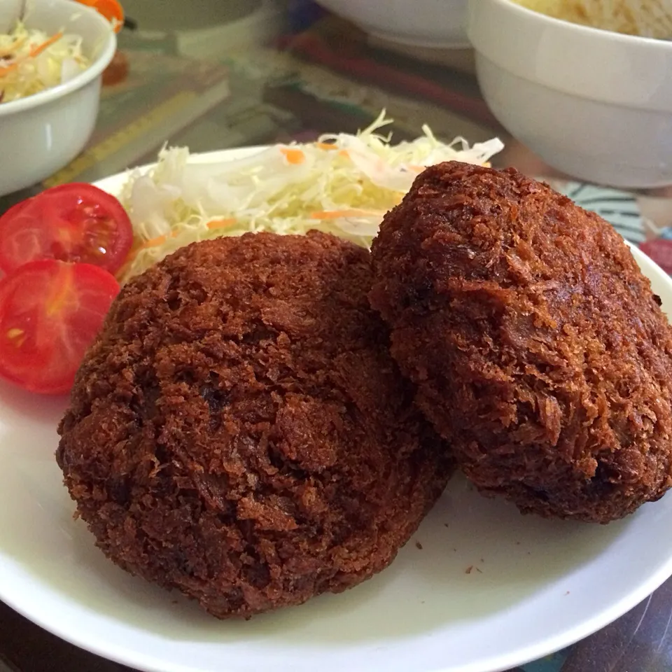 Snapdishの料理写真:Menchi Katsu|Kath Kanekoさん