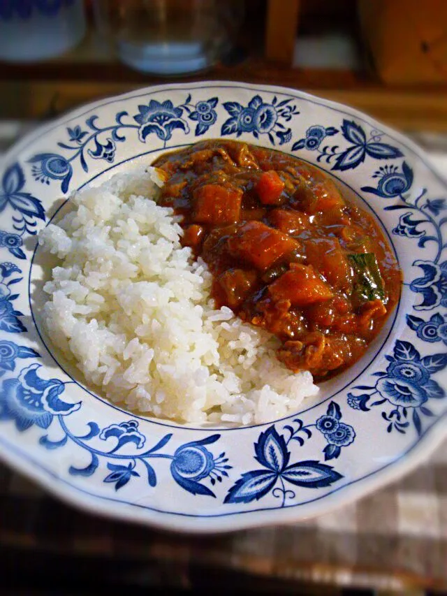 カボチャとトマトのカレーライス|Sachiyo Tanakaさん