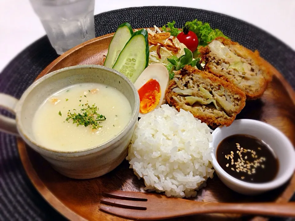 今日の〜晩ご飯は〜♪ワンプレート〜♪😆|みほままこさん