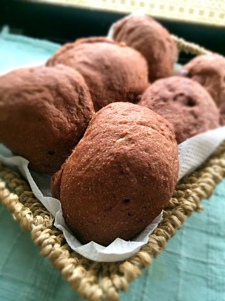 ともさんの料理 おから入りチョコパン♪ こんなんなっちゃった〜💧ごめんなさい😓|はやちんさん