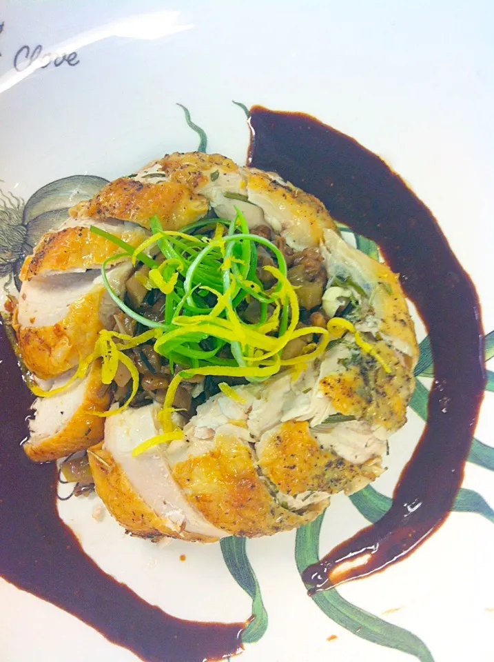 Roasted Rosemary Lemon Chickenl|Chef Myra Tennilleさん