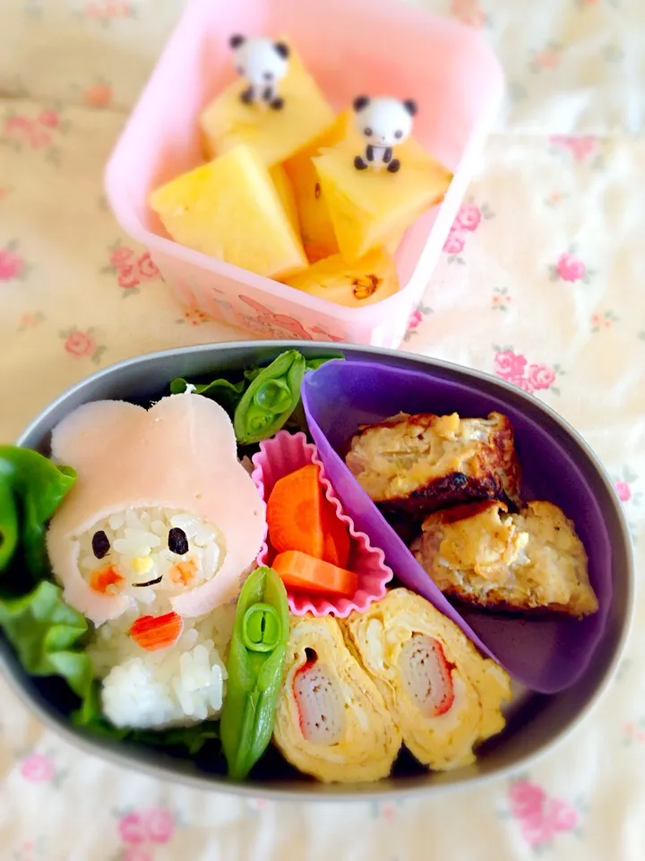 Snapdishの料理写真:マイメロちゃん弁当♡|chitomoさん