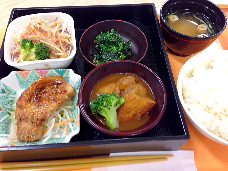 若鶏の照り焼き他(^O^)／|すかラインさん