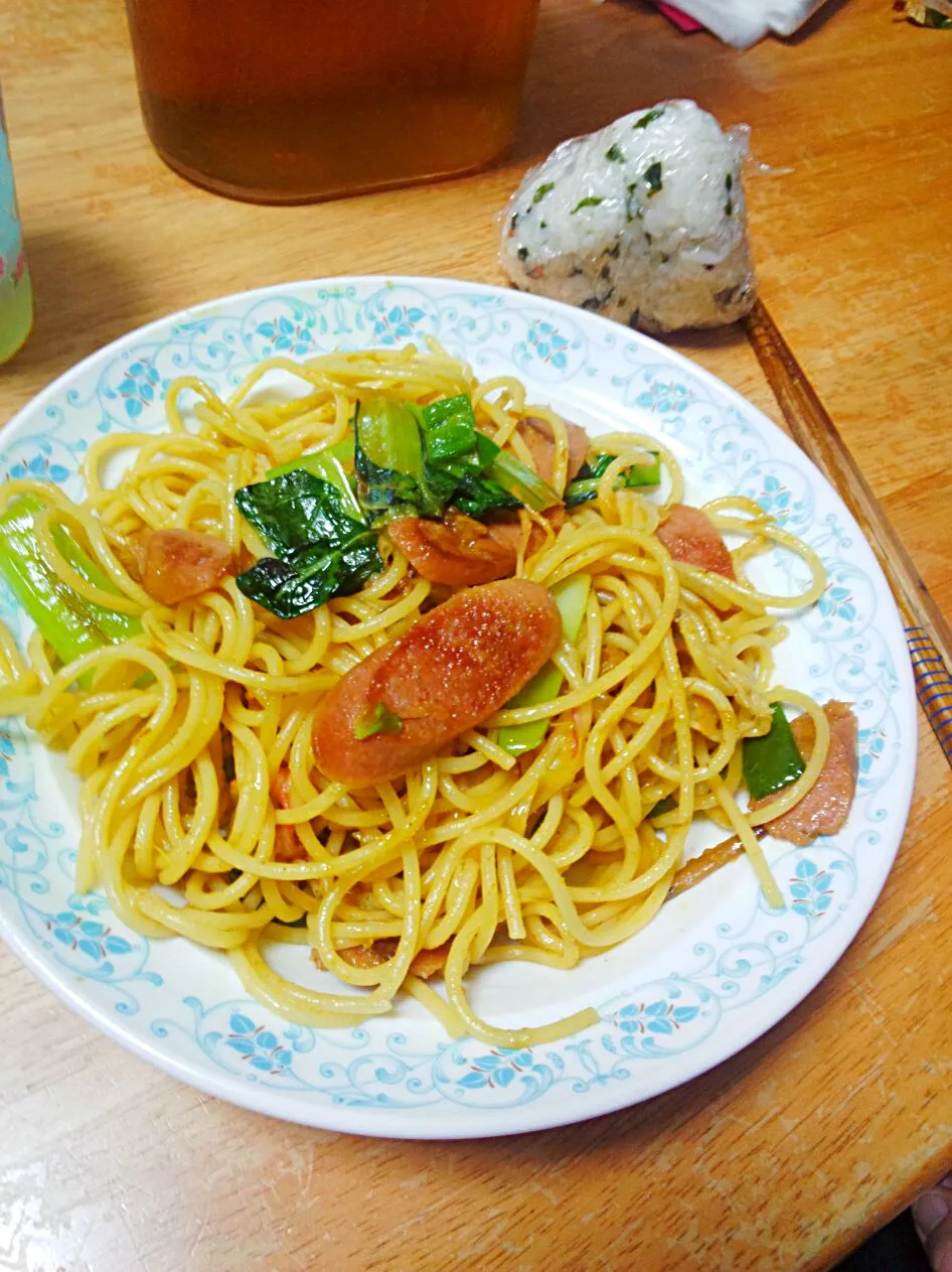 Snapdishの料理写真:余り物処分パスタ|光さん