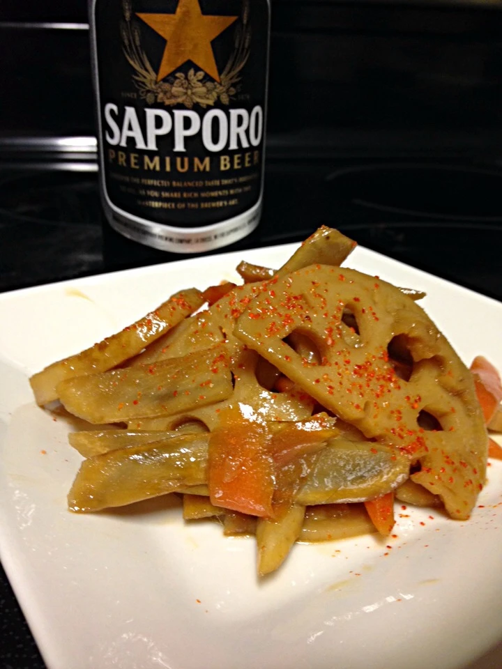 生レンコンでキンピラ|aiさん