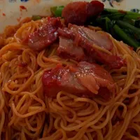 Snapdishの料理写真:Char Siew Noodles|Calis Cheahさん