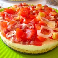 Snapdishの料理写真:Cheesecake salata|micol galbiatiさん