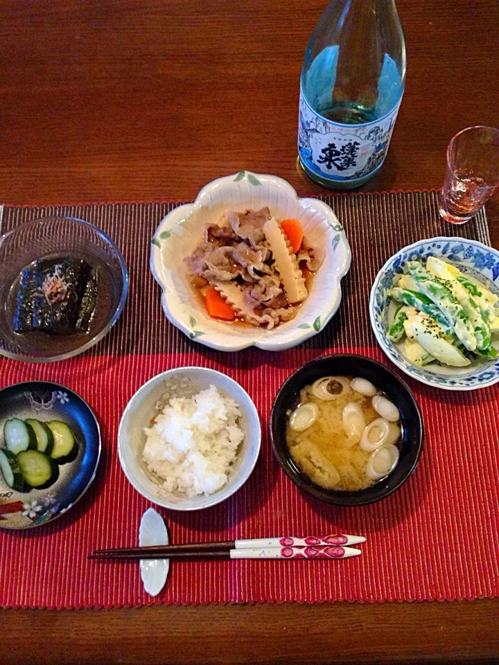 すき煮定食 でも豚肉|emiさん