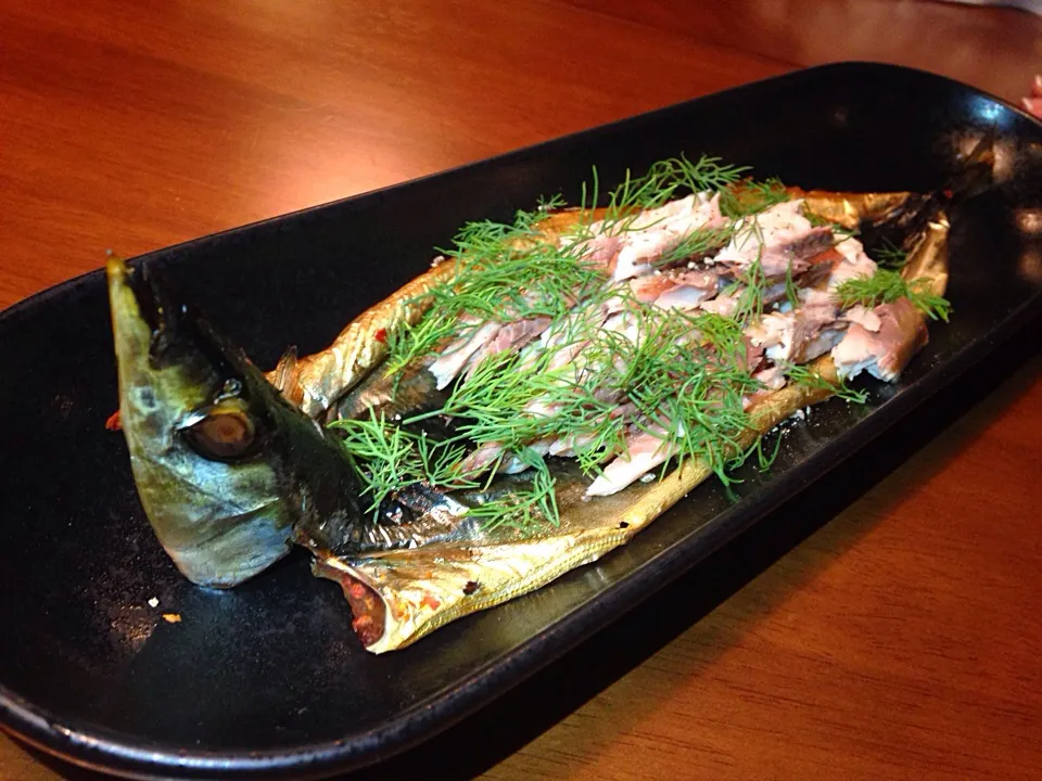 smoked "SANMA" Pacific Saury|Obeoom Jumsai Na Ayudhyaさん