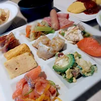 Snapdishの料理写真:朝のブュッフェ！in  Okinawa ッ！|食いしん坊さん